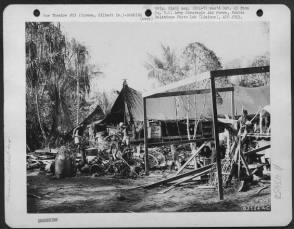Tarawa, Gilbert - Bombing