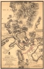 Battle of Franklin Battle Map