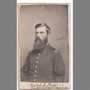 Fred F.B. Coffin fought in the Battle of Palmito Ranch for the Union with the 62nd USCT
