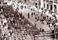 Workers Marching in Russian Revolution