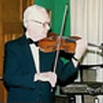 Dennis Lane playing the violin