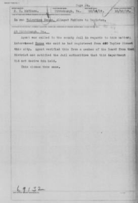 Old German Files, 1909-21 > Valentine Henne (#69132)