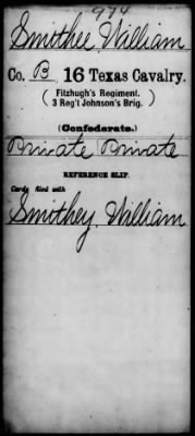 William > Smithee, William