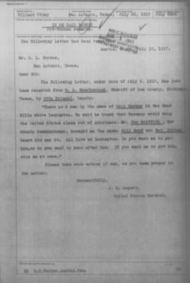 Old German Files, 1909-21 > Call Barker (#8000-38345)