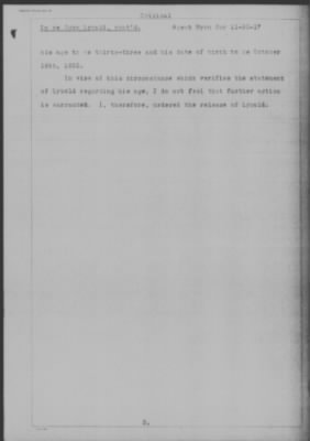 Old German Files, 1909-21 > John Lybold (#96629)