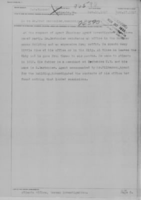 Old German Files, 1909-21 > Dr. Fred Darbonier (#96590)