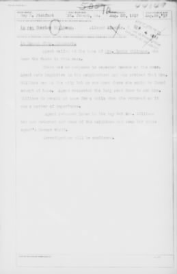Old German Files, 1909-21 > Charles Williams (#44049)