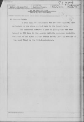 Old German Files, 1909-21 > Sam Collins (#70789)