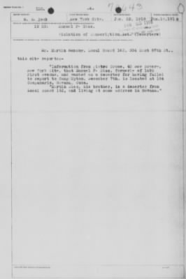 Old German Files, 1909-21 > Manuel F. Diaz (#70643)