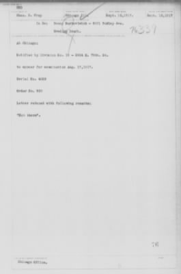 Old German Files, 1909-21 > Benny Markoviwich (#76339)