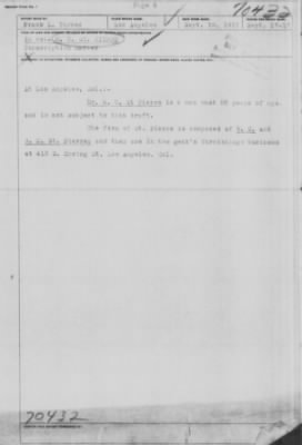 Old German Files, 1909-21 > W. C. St. Pierre (#70432)