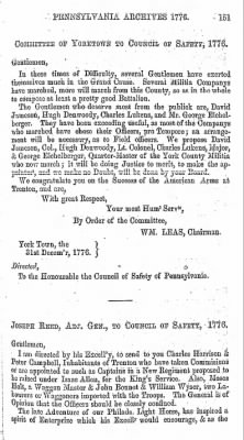 Volume V > Pennsylvania Archives 1776