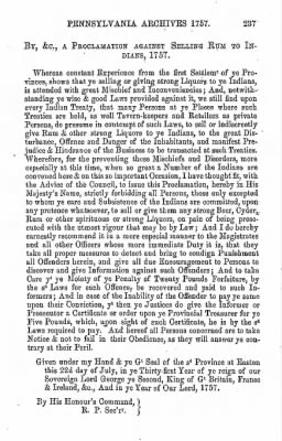 Volume III > Pennsylvania Archives 1757