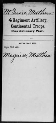 Mathew > McGuire, Mathew