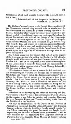 Volume VIII > Minutes of the Provincial Council