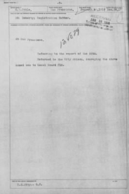 Old German Files, 1909-21 > John J. Doherty (#8000-124879)
