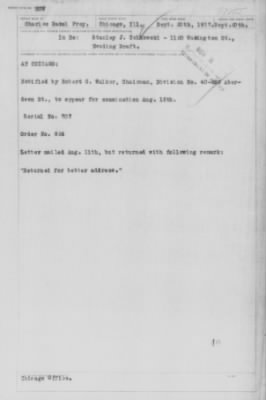 Old German Files, 1909-21 > Stanley J. Czikowski (#87855)