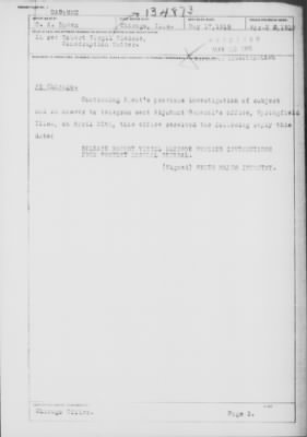 Old German Files, 1909-21 > Robert Virgil Bledsoe (#8000-134873)