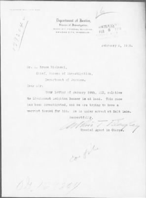 Old German Files, 1909-21 > Leighton Bonner (#8000-129204)