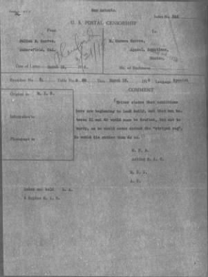 Old German Files, 1909-21 > Julian B. Torres (#8000-129329)