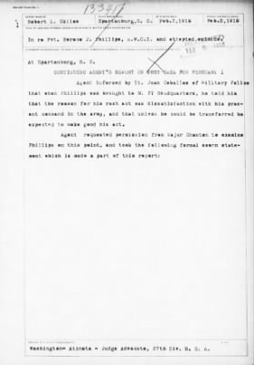 Old German Files, 1909-21 > Horace J. Phillips (#133417)
