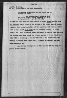 Thumbnail for Miscellaneous Files, 1909-21 > Violation of the Reed Amendment (#644)