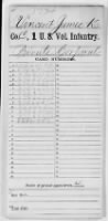 Civil War Service Records (CMSR) - Union - Former Confederate (CSA) record example