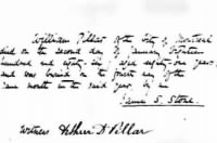 William Pillar Death 1885