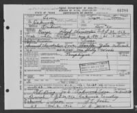 Fold3 - Chamberlain, George Floyd in Texas Death Certificates