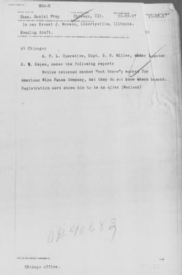 Old German Files, 1909-21 > Ernest J. Moreno (#8000-90683)