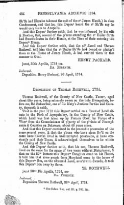 Volume I > Pennsylvania Archives 1734