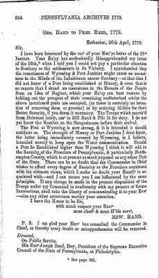 Volume VII > Pennsylvania Archives 1779