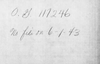 Old German Files, 1909-21 > Isidor Sternfeld (#117245)