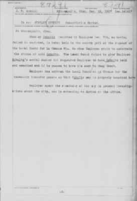 Old German Files, 1909-21 > Stanley Schultz (#87291)