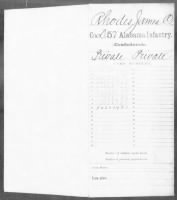 Confederate Service Record (1 of 12)