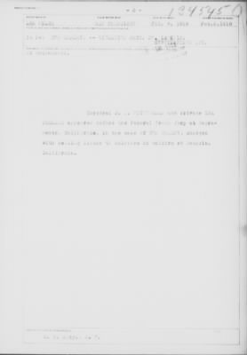 Old German Files, 1909-21 > Various (#134545)