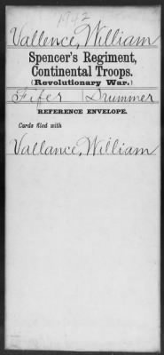 William > Vallence, William