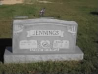 Jennings, Wilbur R Tombstone