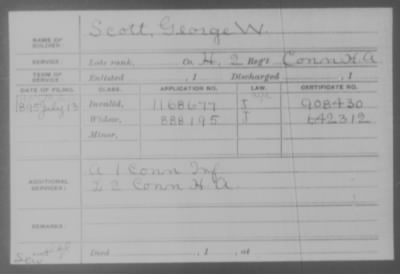 Company H > Scott, George W.