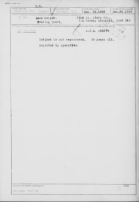 Old German Files, 1909-21 > Various (#134665)