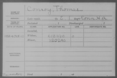 Company E > Conroy, Thomas