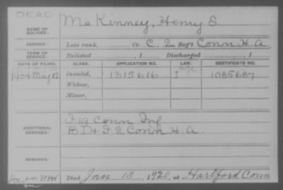 Company C > McKinney, Henry S.