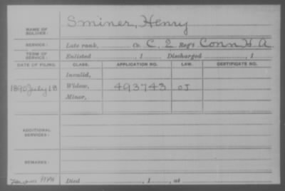 Company C > Sminer, Henry