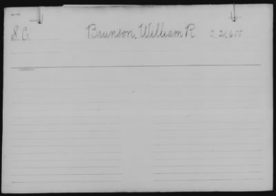 Brunson > William R