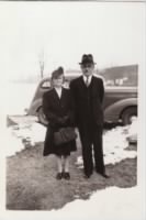 Stefania and Jacob Yellen 1942, Ketchems Corner, New York