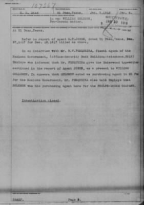 Old German Files, 1909-21 > William Solomon (#107267)