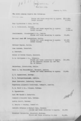 Old German Files, 1909-21 > Various (#109713)