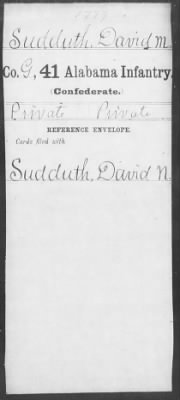 David M > Sudduth, David M