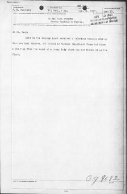 Old German Files, 1909-21 > Carl Sholtes (#8000-9082)