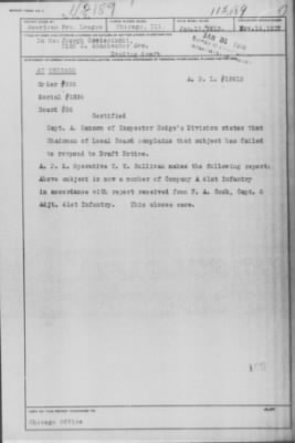 Old German Files, 1909-21 > Joseph Oswiecinski (#8000-112189)